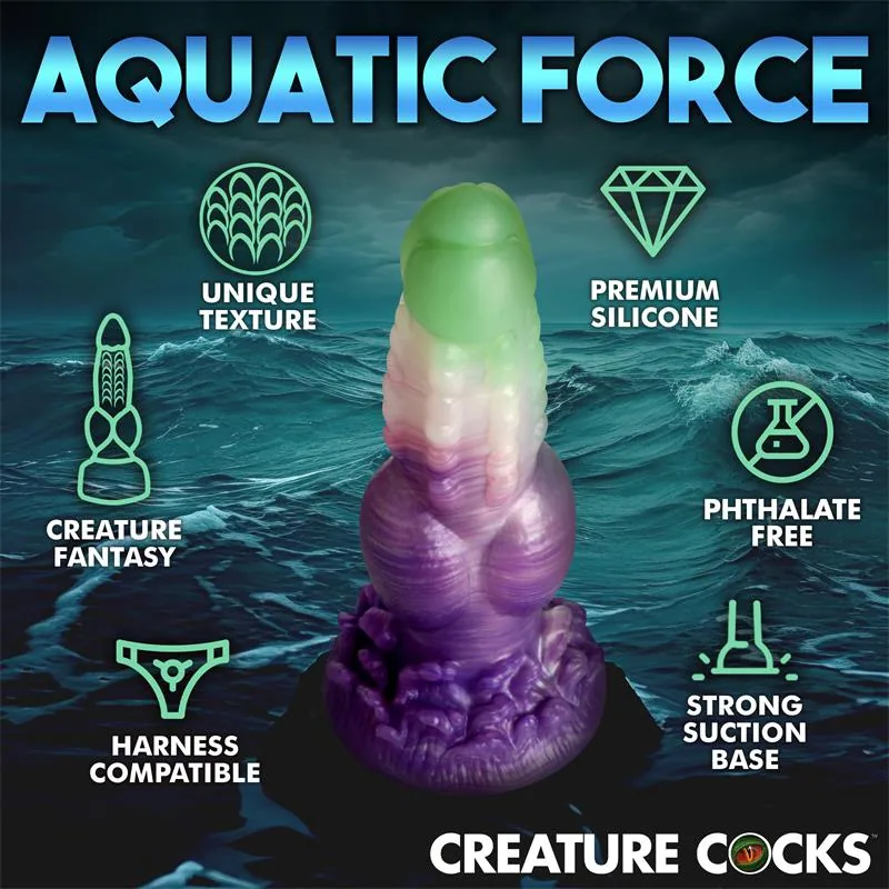 Dildo Aqua Phoenix Silicone Creature Cocks — vista 9 de 14