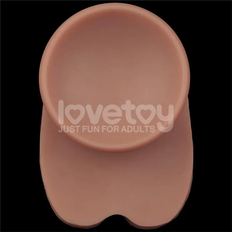 Dildo Articulável XXL Dupla Camada em Silicone LoveToy — vista 10 de 14