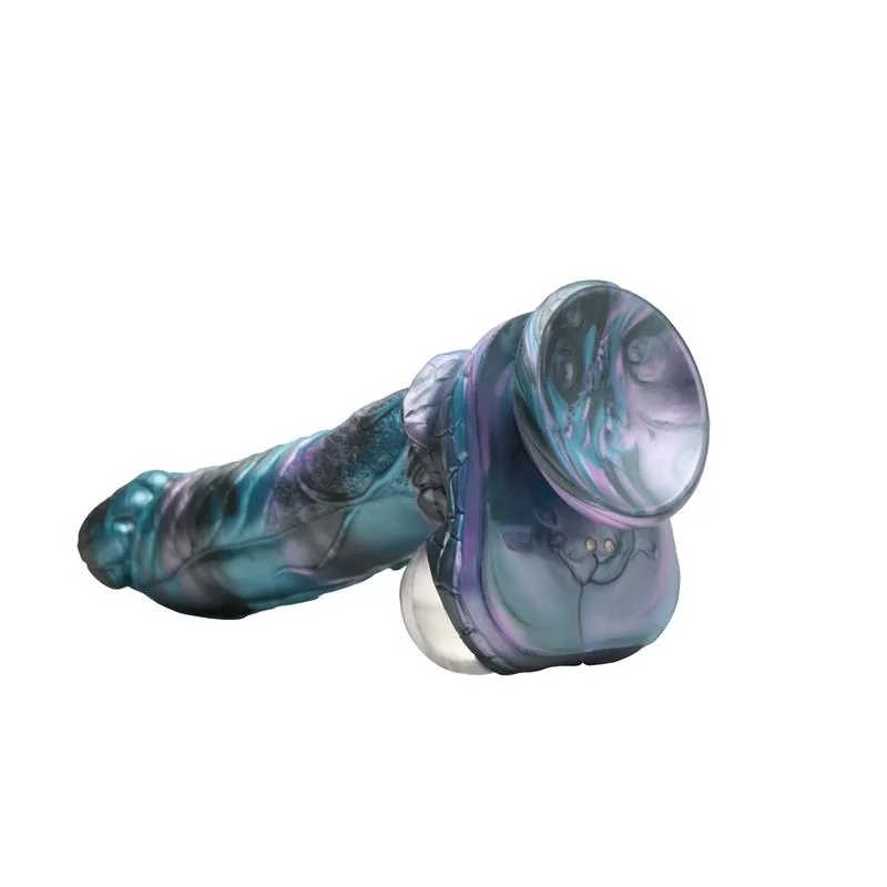 Dildo Astro-Thrust com Vibração e Vaivém Silicone Creature Cocks — vista 6 de 8