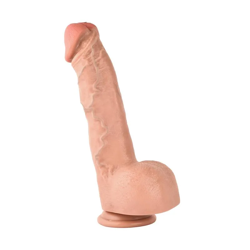 Dildo August Dupla Camada Realista PVC 28 cm Cock for Queen Xise — vista 2 de 6