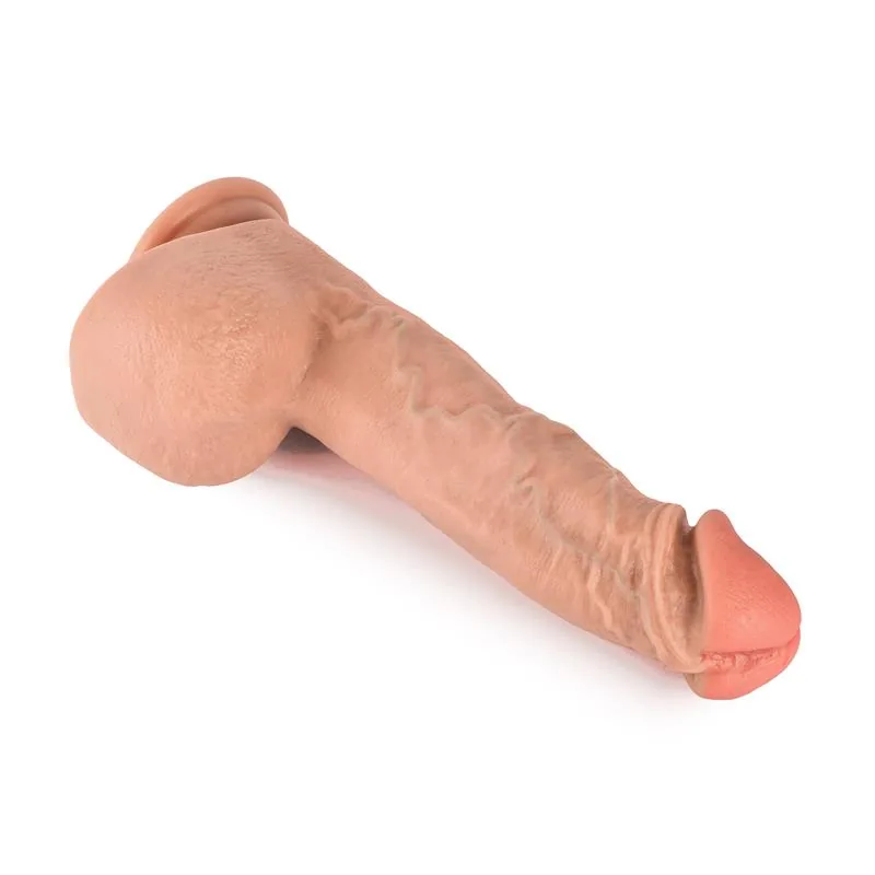Dildo August Dupla Camada Realista PVC 28 cm Cock for Queen Xise — vista 4 de 6