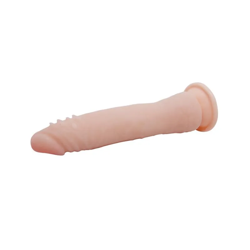 Dildo Baile com Ventosa 21 cm Natural — vista 4 de 7