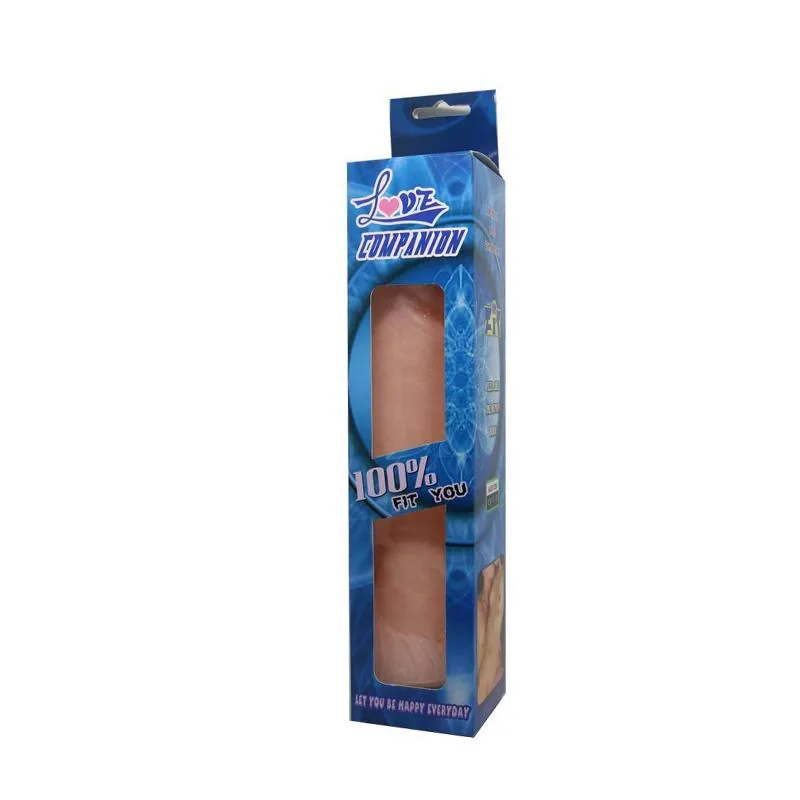Dildo Baile com Ventosa 21 cm Natural — vista 7 de 7