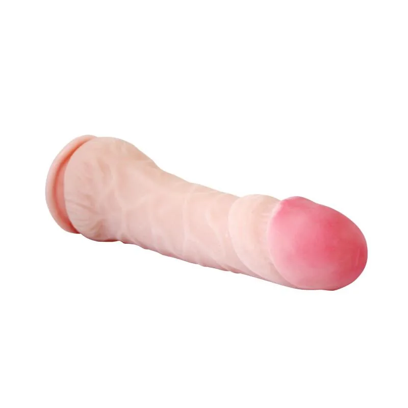 Dildo Baile com Ventosa 23,5 cm Natural — vista 3 de 5
