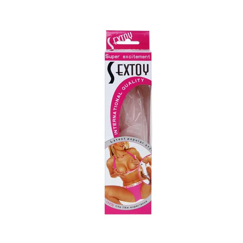 Dildo Baile Flexível 18,5 cm Natural — vista 6 de 6