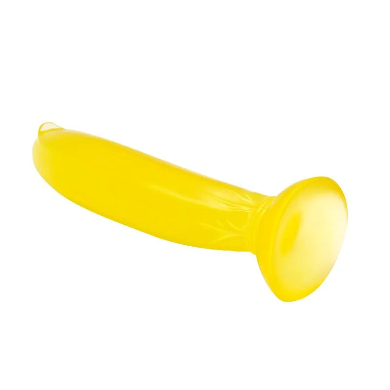 Dildo Baile Forma de Banana com Ventosa — vista 3 de 5