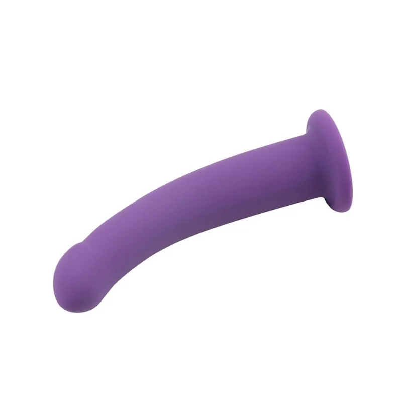 Dildo Bend Over M Silicone 15 cm Roxo — vista 2 de 4