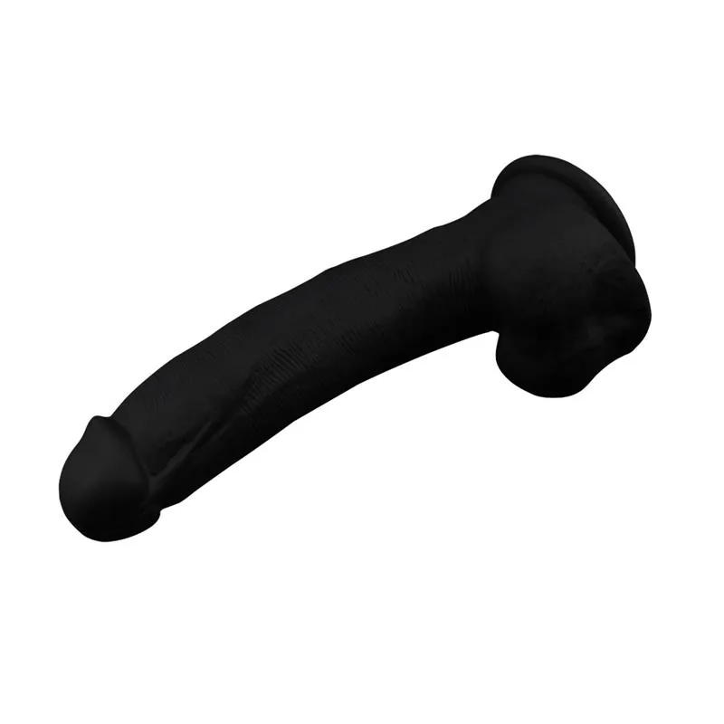 Dildo Boss Realista 20,5 cm Preto — vista 6 de 6