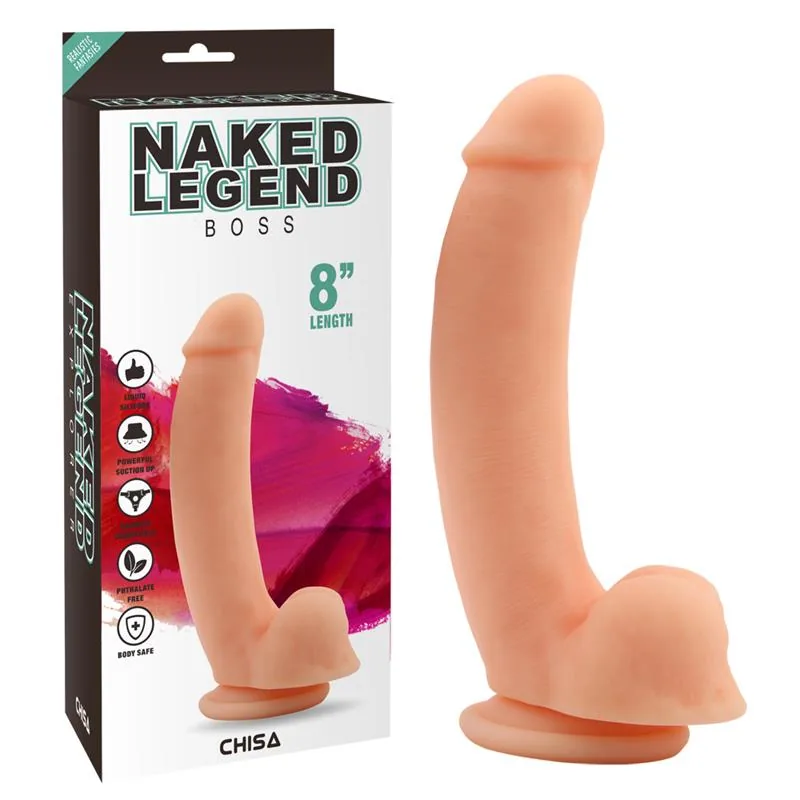Dildo Boss Silicone 20,5 cm Natural