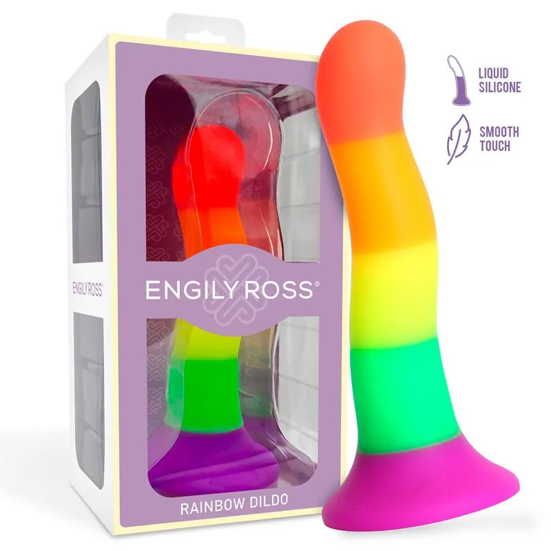 Dildo Dildox Arco-Íris LGBT 18 cm