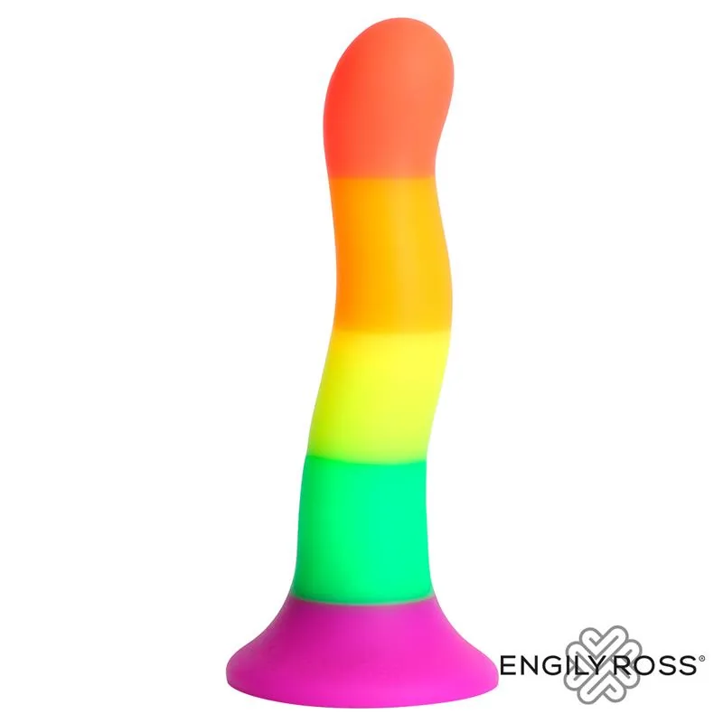 Dildo Dildox Arco-Íris LGBT 18 cm — vista 2 de 6