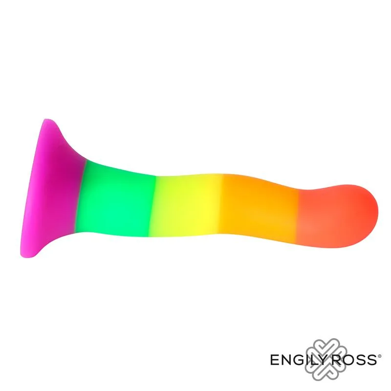 Dildo Dildox Arco-Íris LGBT 18 cm — vista 3 de 6