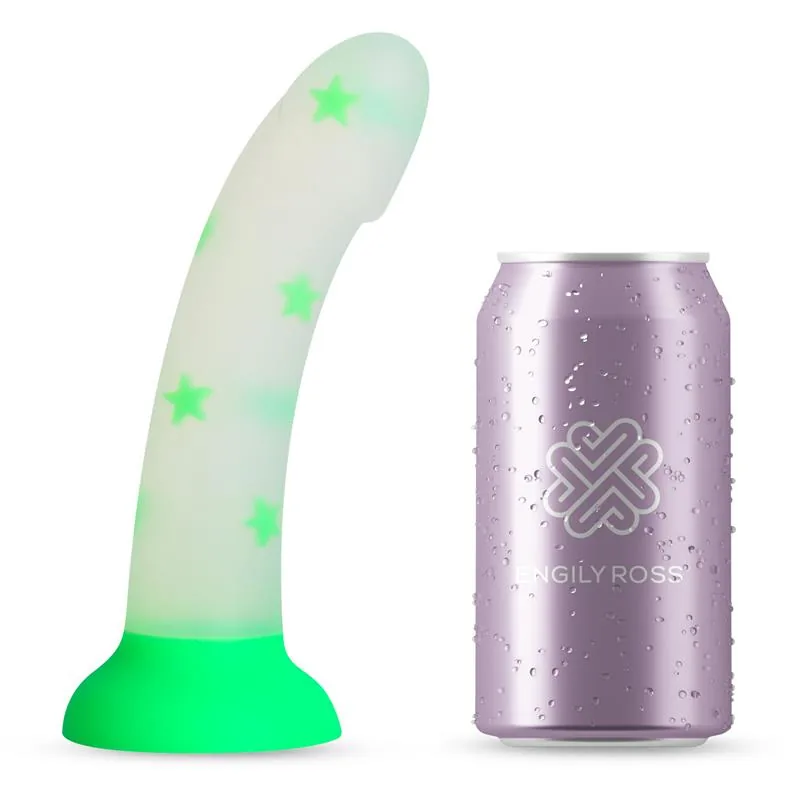 Dildo Dildox Confetti Star Brilha no Escuro 17 cm — vista 5 de 7