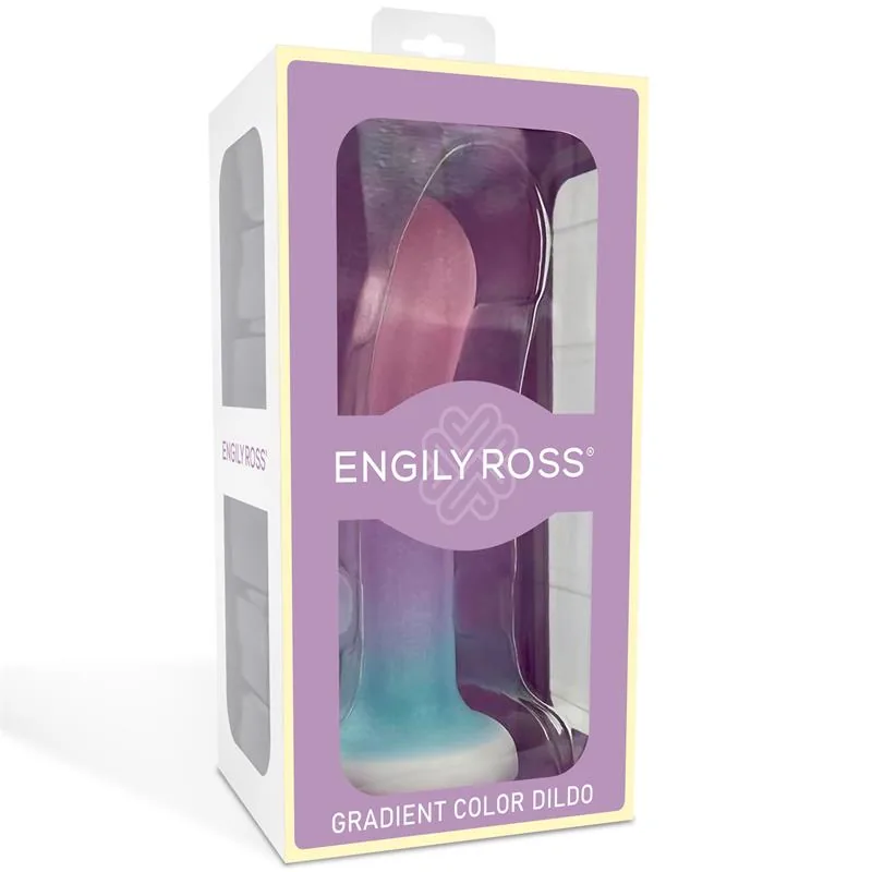 Dildo Dildox com Ventosa Gradiente de Cor 13,6 cm — vista 9 de 9