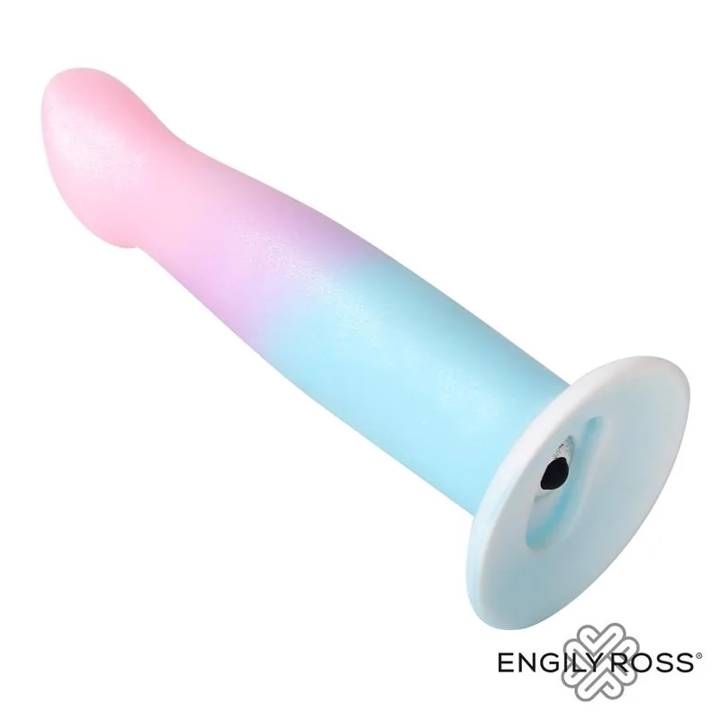Dildo Dildox com Vibração e Ventosa Gradiente de Cor 17 cm — vista 3 de 6