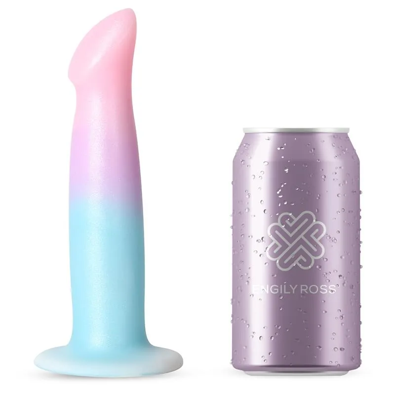 Dildo Dildox com Vibração e Ventosa Gradiente de Cor 17 cm — vista 4 de 6