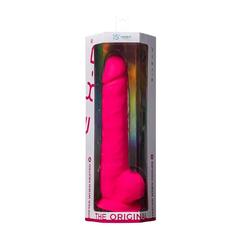Dildo Dupla Densidade Silexpan Modelo 15 SilexD 38 cm — vista 7 de 7