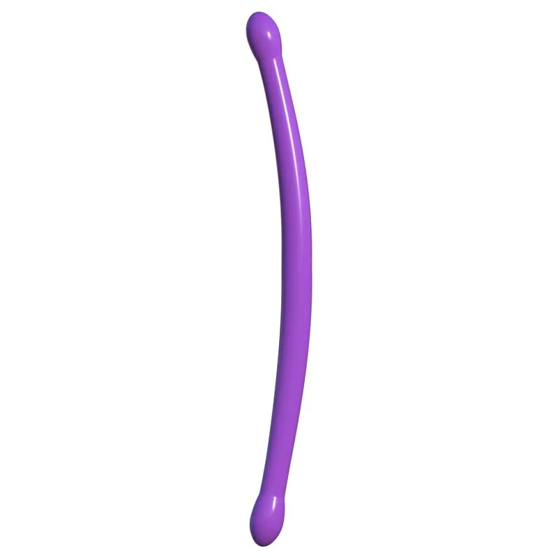 Dildo Duplo Whammy Flexível 43,8 cm Roxo