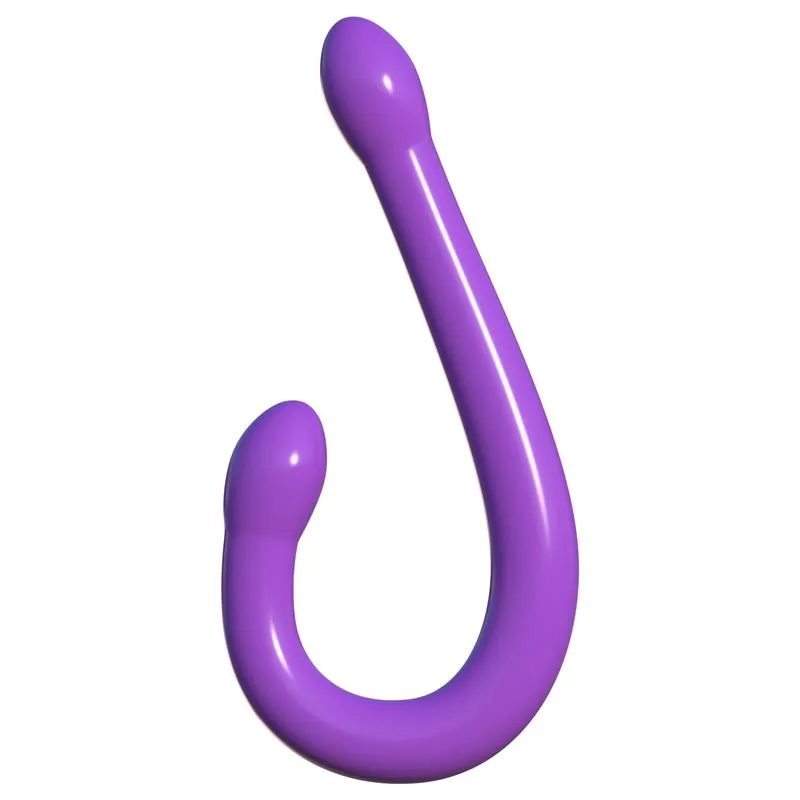 Dildo Duplo Whammy Flexível 43,8 cm Roxo — vista 2 de 6