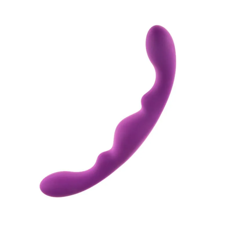 Dildo Estimulador Luna Silicone Roxo
