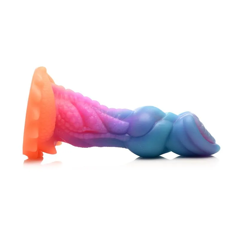 Dildo Fantasia Aqua-Cock que Brilha no Escuro em Silicone Creature Cocks — vista 4 de 18