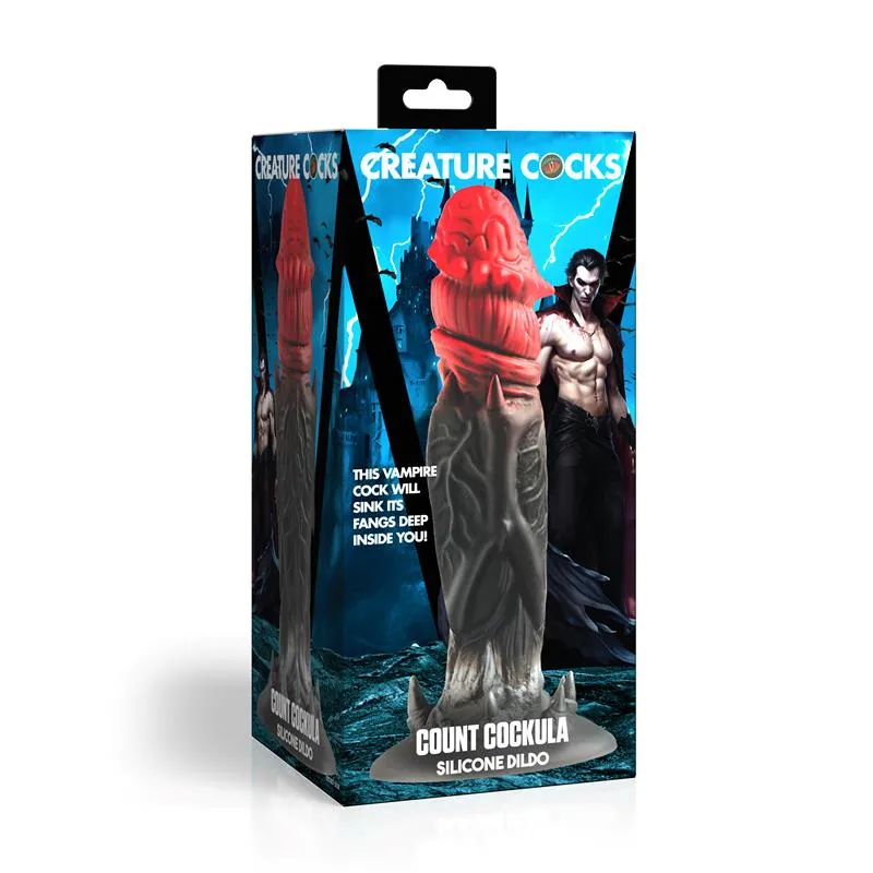 Dildo Fantasia Count Cockula Silicone com Ventosa Creature Cocks — vista 8 de 8