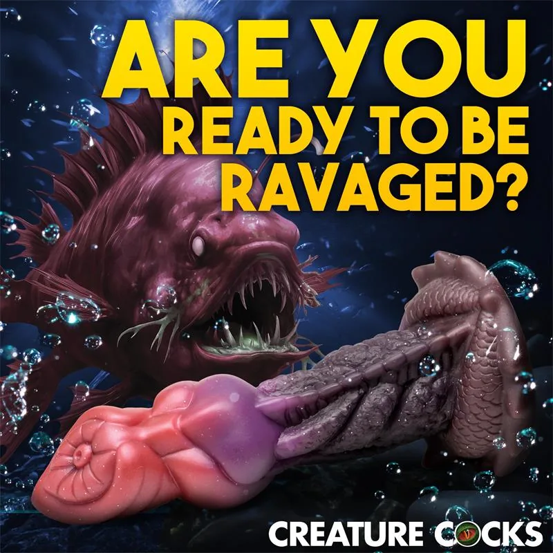 Dildo Fantasia Deep Diver em Silicone com Ventosa Creature Cocks — vista 8 de 14