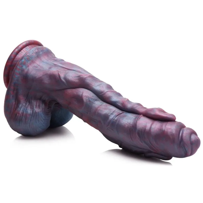 Dildo Fantasia Hydra Monstro Marinho de Três Cabeças em Silicone Creature Cocks — vista 5 de 9
