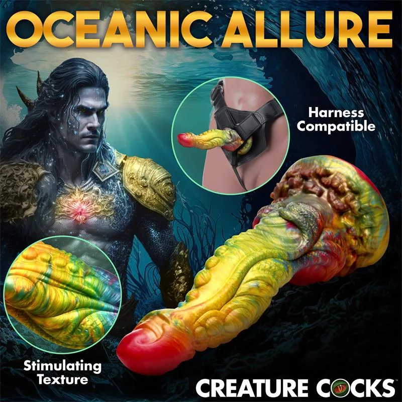 Dildo Fantasia Majestic Merman em Silicone 25 cm Creature Cocks — vista 11 de 15