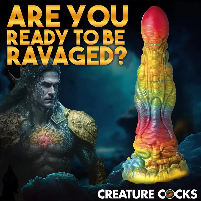 Dildo Fantasia Majestic Merman em Silicone 25 cm Creature Cocks — vista 9 de 15