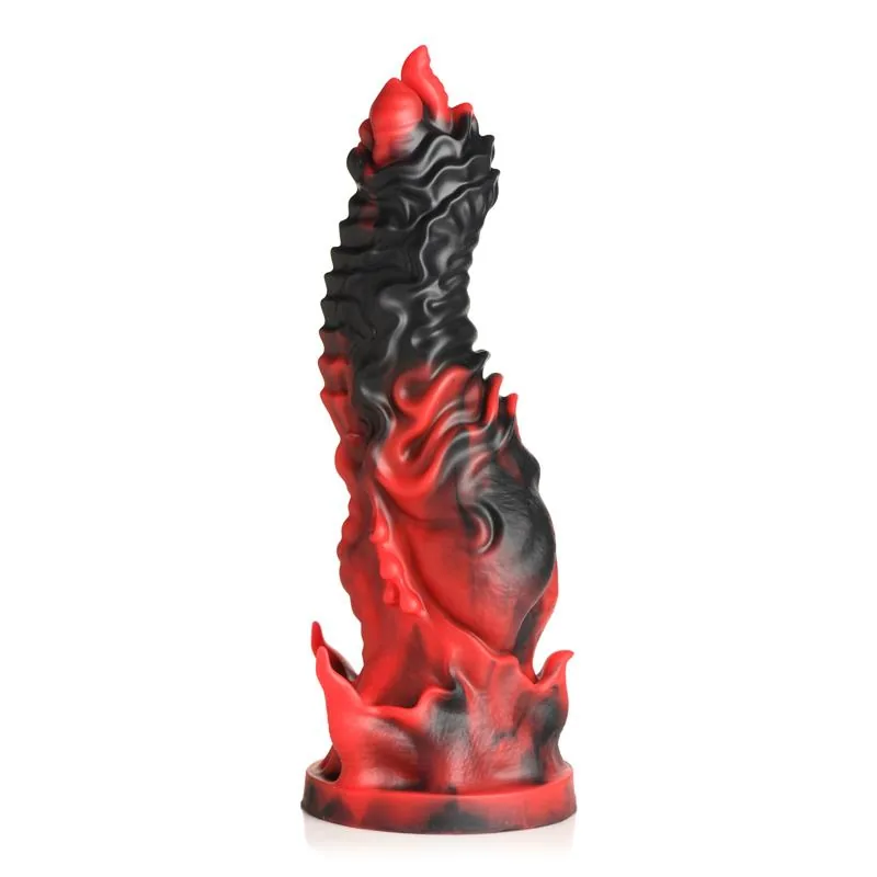 Dildo Fantasia Mephisto em Silicone com Testículos e Ventosa Creature Cocks — vista 2 de 15