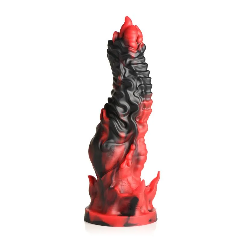 Dildo Fantasia Mephisto em Silicone com Testículos e Ventosa Creature Cocks — vista 3 de 15