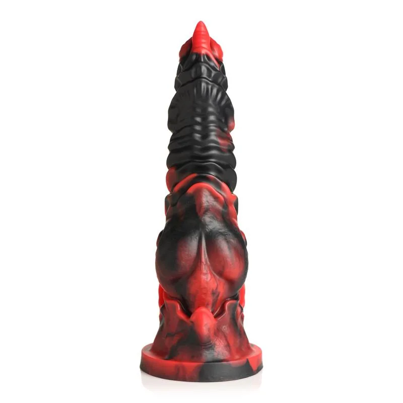 Dildo Fantasia Mephisto em Silicone com Testículos e Ventosa Creature Cocks — vista 4 de 15