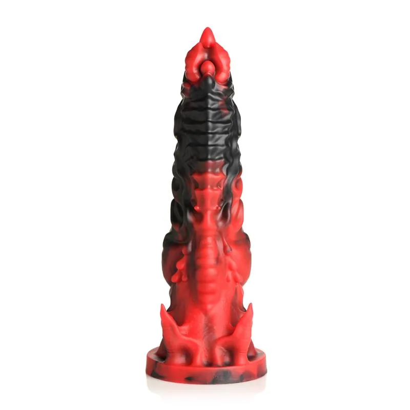 Dildo Fantasia Mephisto em Silicone com Testículos e Ventosa Creature Cocks — vista 5 de 15