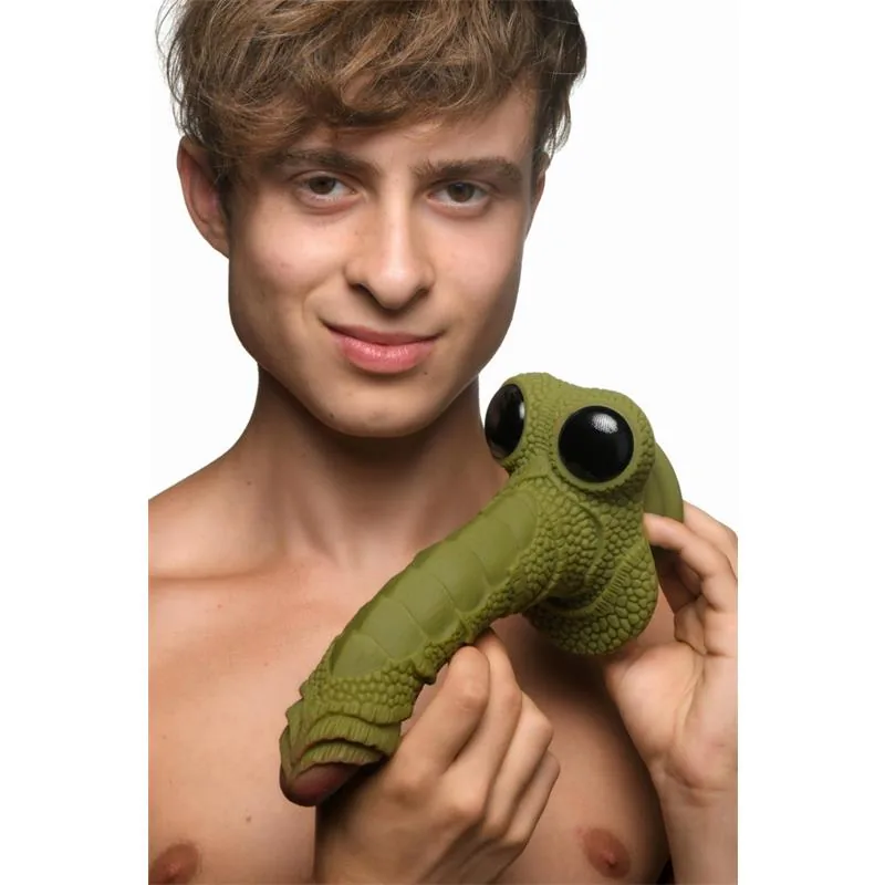 Dildo Fantasia Monstro do Pântano Escamado em Silicone Creature Cocks — vista 11 de 13