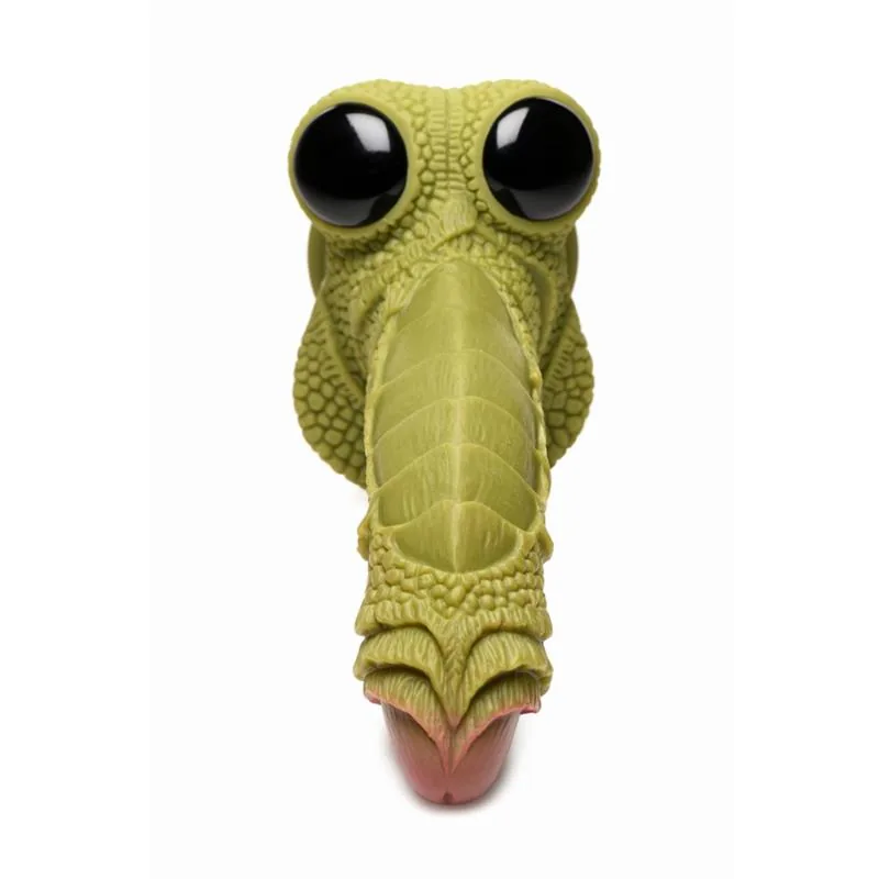 Dildo Fantasia Monstro do Pântano Escamado em Silicone Creature Cocks — vista 2 de 13