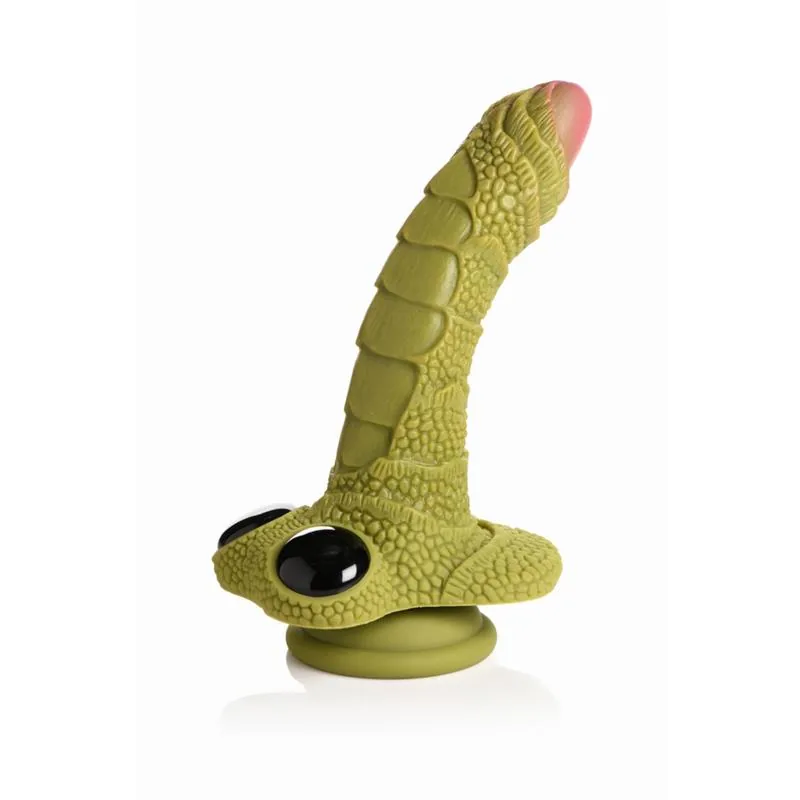 Dildo Fantasia Monstro do Pântano Escamado em Silicone Creature Cocks — vista 4 de 13