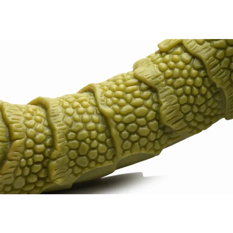 Dildo Fantasia Monstro do Pântano Escamado em Silicone Creature Cocks — vista 7 de 13