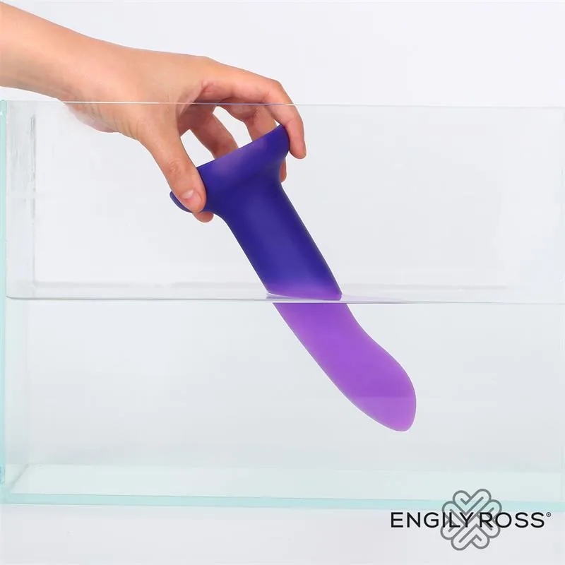 Dildo Fantasia que Muda de Cor de Roxo para Rosa 14 cm Engily Ross — vista 2 de 7