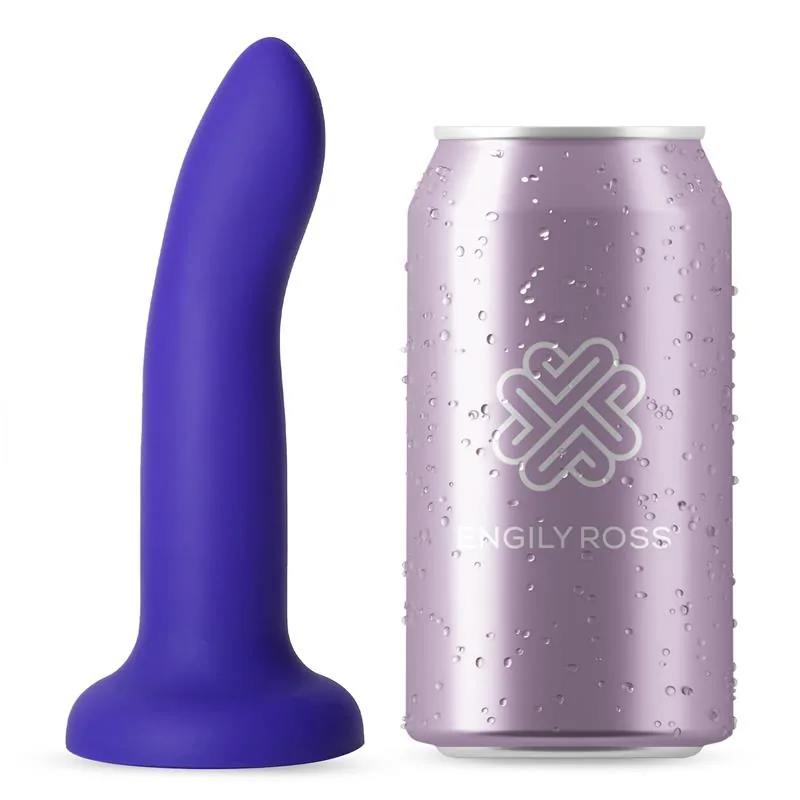 Dildo Fantasia que Muda de Cor de Roxo para Rosa 14 cm Engily Ross — vista 5 de 7