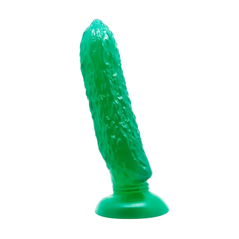Dildo Forma de Pepino 17 cm Baile