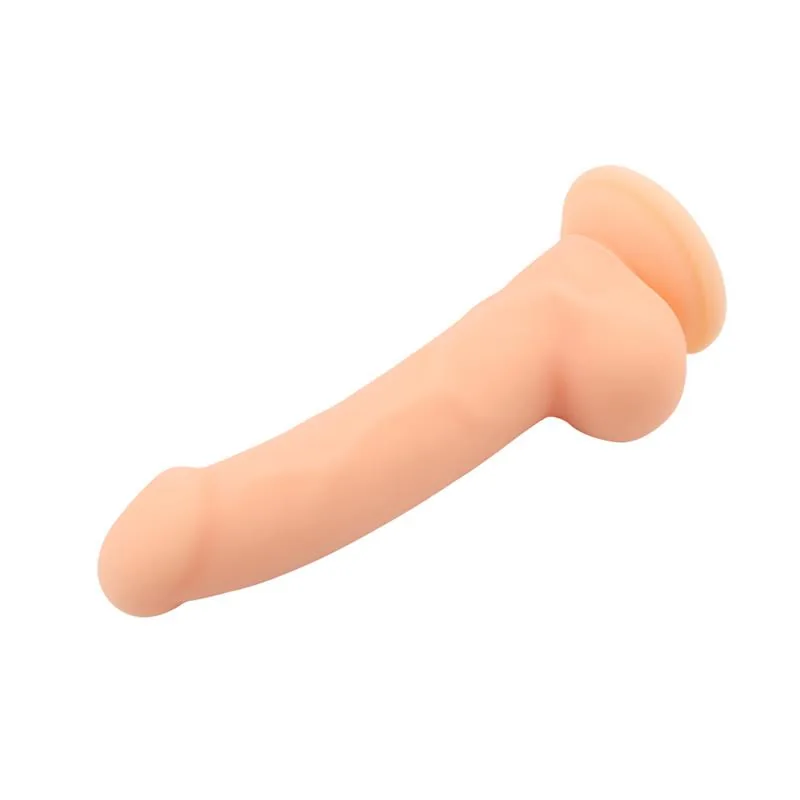 Dildo Gold Digger Silicone Líquido 20,5 cm Natural — vista 2 de 6