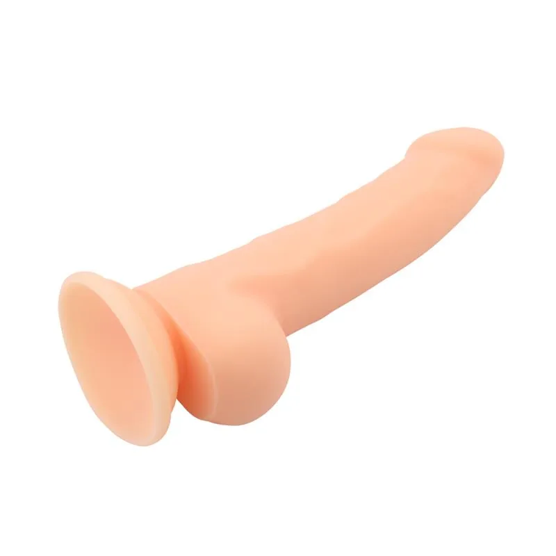 Dildo Gold Digger Silicone Líquido 20,5 cm Natural — vista 3 de 6
