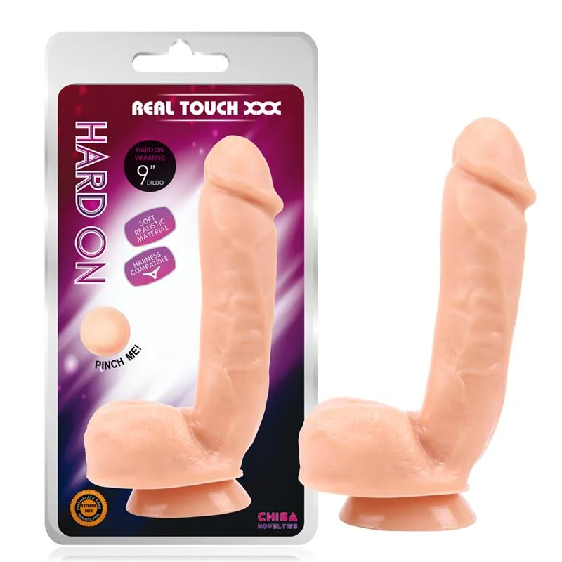Dildo Hard On T-Skin 22 cm Natural — vista 2 de 6