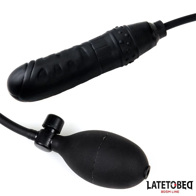 Dildo Insuflável com Bomba Manual Latetobed — vista 8 de 9