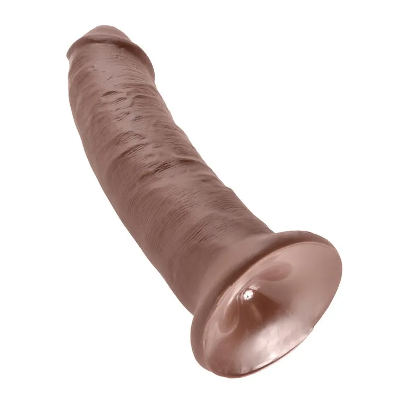 Dildo King Cock Realista 22,9 cm Castanho — vista 5 de 5