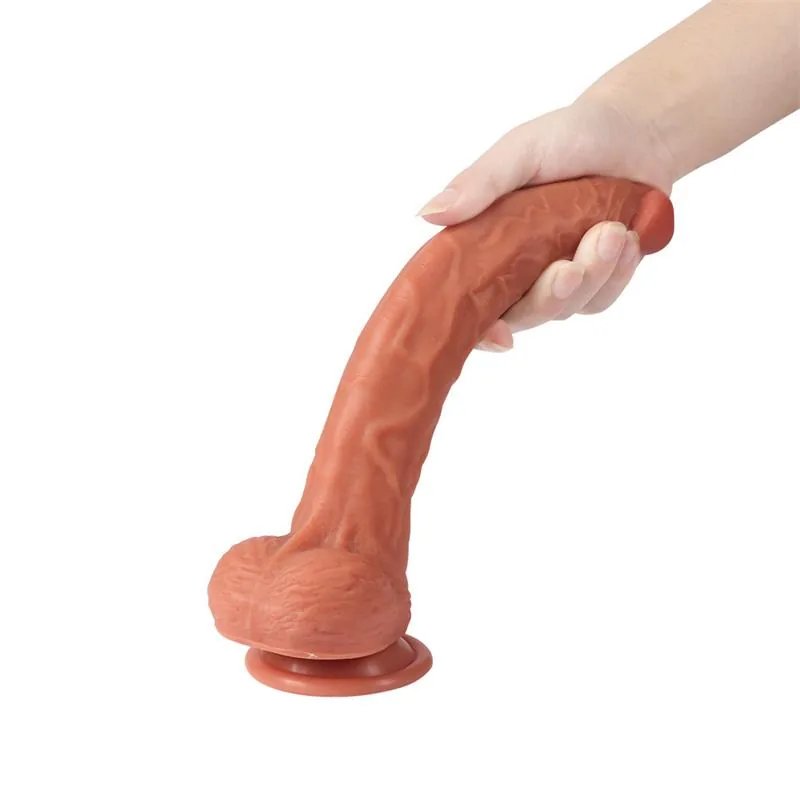 Dildo Len Dupla Camada Silicone 10,43 Cock for Queen Xise — vista 8 de 10