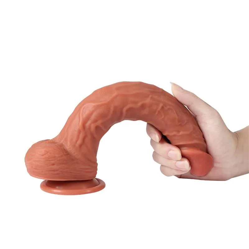 Dildo Len Dupla Camada Silicone 10,43 Cock for Queen Xise — vista 9 de 10
