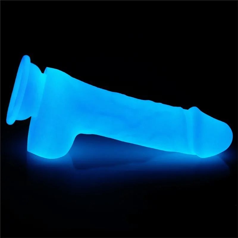 Dildo Lumino Play 7,5 Brilha no Escuro — vista 3 de 8