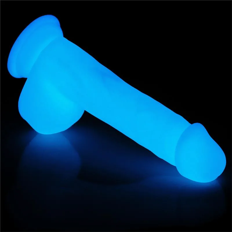 Dildo Lumino Play 8,0 Brilha no Escuro — vista 2 de 9